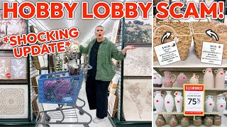 Celebrity IS HOBBY LOBBY STILL SCAMMING PEOPLE?! *SHOCKING UPDATE* 😵 | 75% Off Clearance Decor Finds Wealth