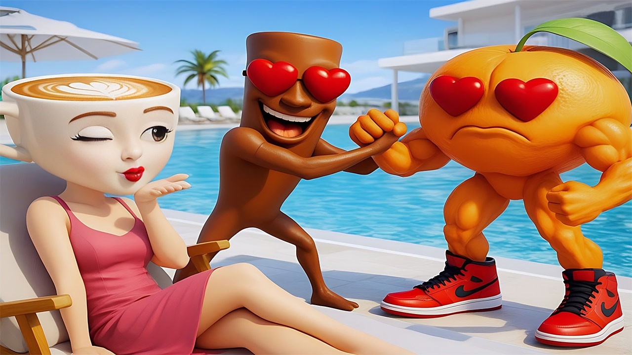 Tung Tung Sahur sad love Story BALLERINA & Espressona in Granny House | funny horror animation