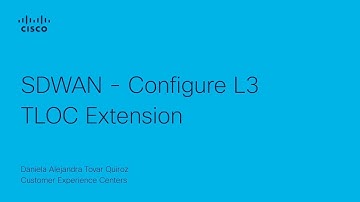 How to Configure L3 TLOC Extension in Cisco SD-WAN | Step-by-Step Guide