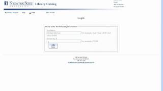 How to look up current check outs and renew items
