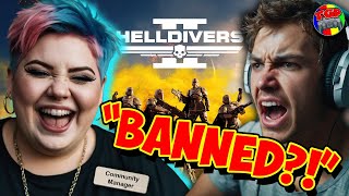 Helldivers 2 Community Managers Banning Fans Who Speak Against Identity Politics