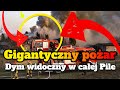 Pożar w Pile. Całe miasto w kłębach dymu