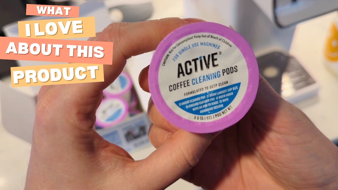 K-Cup Coffee Maker Cleaning Pods | Easy Way to Clean Your Single Serve ...