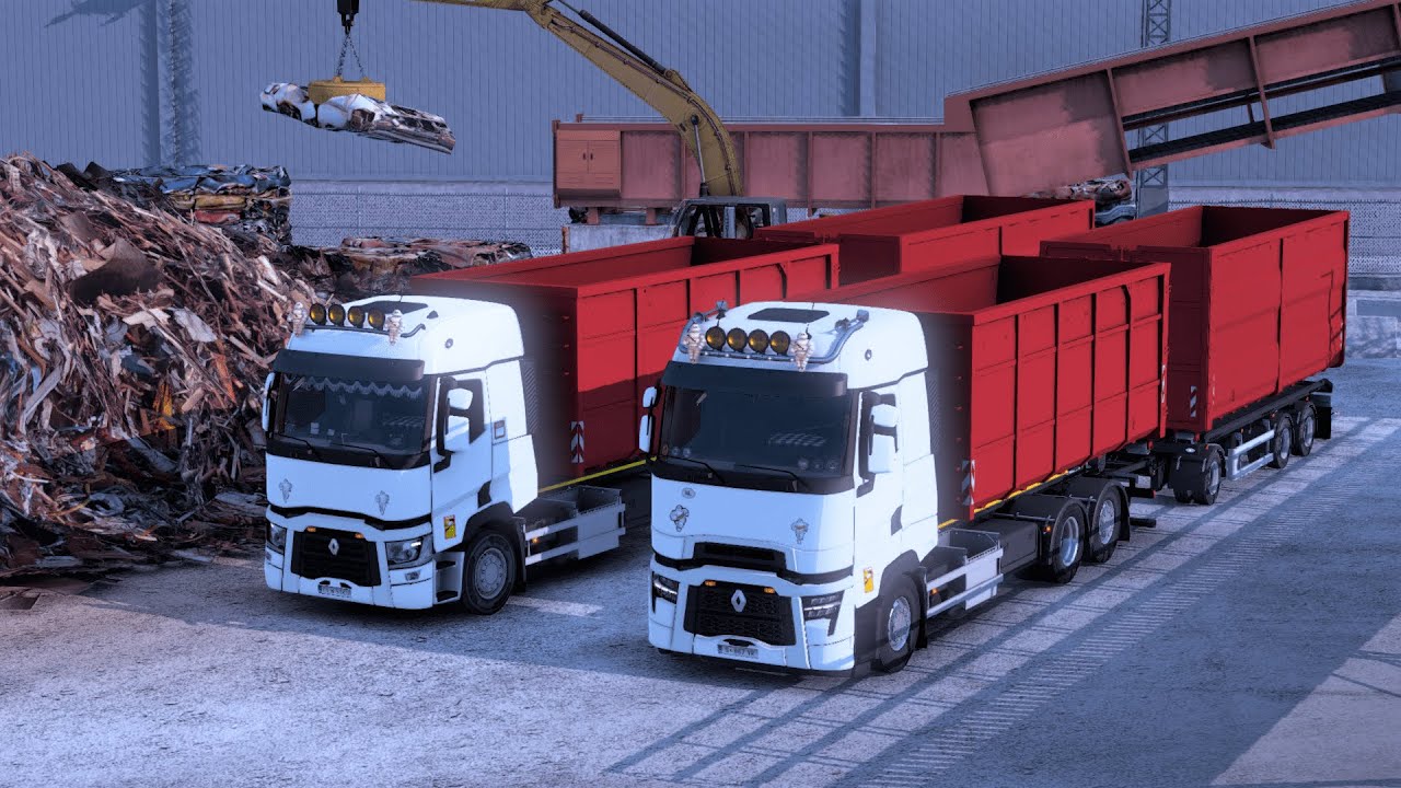 ETS2 1.46 Convoy Multiplayer with mods RENAULT T 480 (Linz 🇦🇹-Salzburg 🇦🇹)