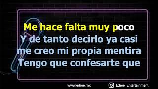 Reik, Christian Nodal - Poco (Versión Karaoke)