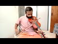 Sreelathikakal  violin solo  by  gopikrishnan aj