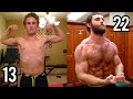 9 year natural transformation  average muscle building genetics