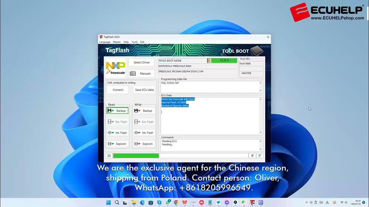 TagFlash Read Write DCM2.7AP YouTube