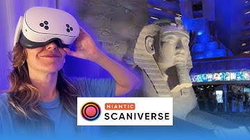 Exploring 3D Scans in VR with Scaniverse (Gaussian Splatting)