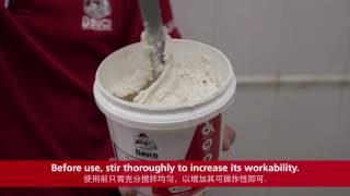 Davco Rejuvenation Grout RG 100 Application Tutorial screenshot 3