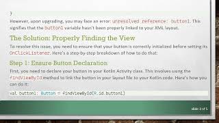How to Set OnClickListener for a Button in Android Studio 4.1