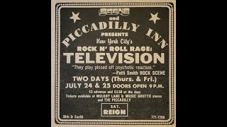 Television - Friction - Piccadilly Inn Cleveland OH 7/24/75 SCENE 7/24/75