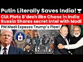 How Putin's Intervention Protects India from CIA Chaos 🤝