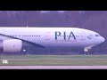 Spectacular Pakistan International Airlines PIA B77W AP-BID PK709 Lahore To Manchester 04/12/2019
