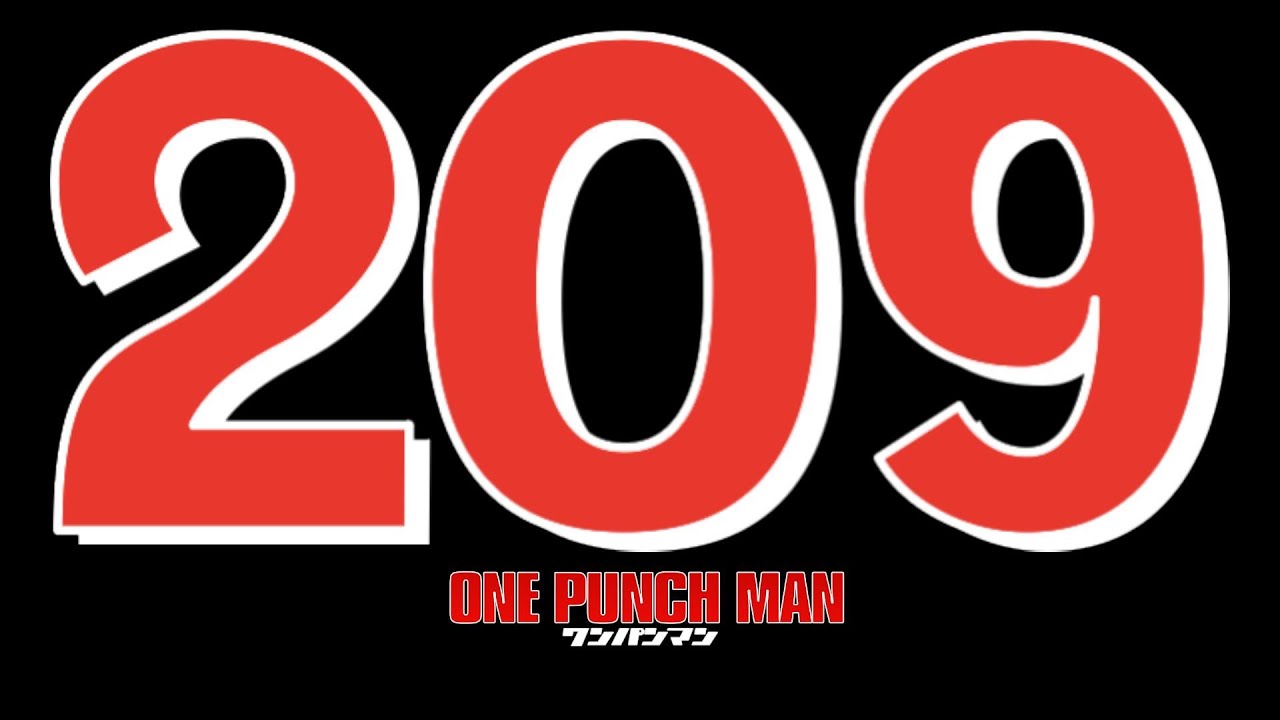 ONE PUNCH MAN Chapter 209 Reaction 
