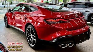 New Arrival! 2026 All-New MG7 Trophy Super Sport Plus: New Performance  Comfort Interior, Exterior