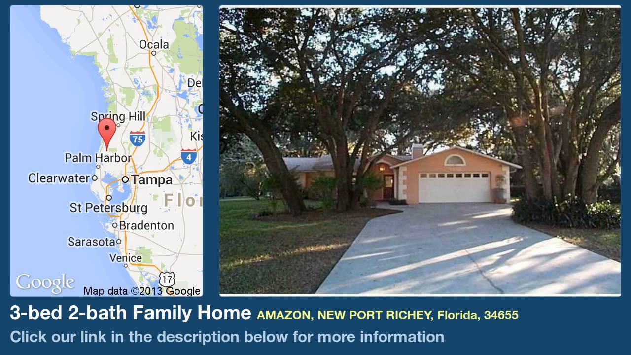 new homes in houston 3-bed 2-bath Family Home for Sale in New Port Richey, Florida on florida-magic.com