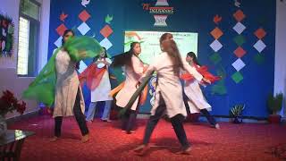 Girls’ Group Dance | Class 9 Students | Independence Day Celebration | Thelma David Memorial School