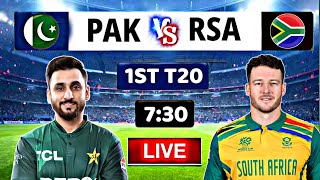 Pakistan Vs South Africa 1st T20 Match LIVE : PAK Vs RSA 1st T20 Match Playing 11 2025