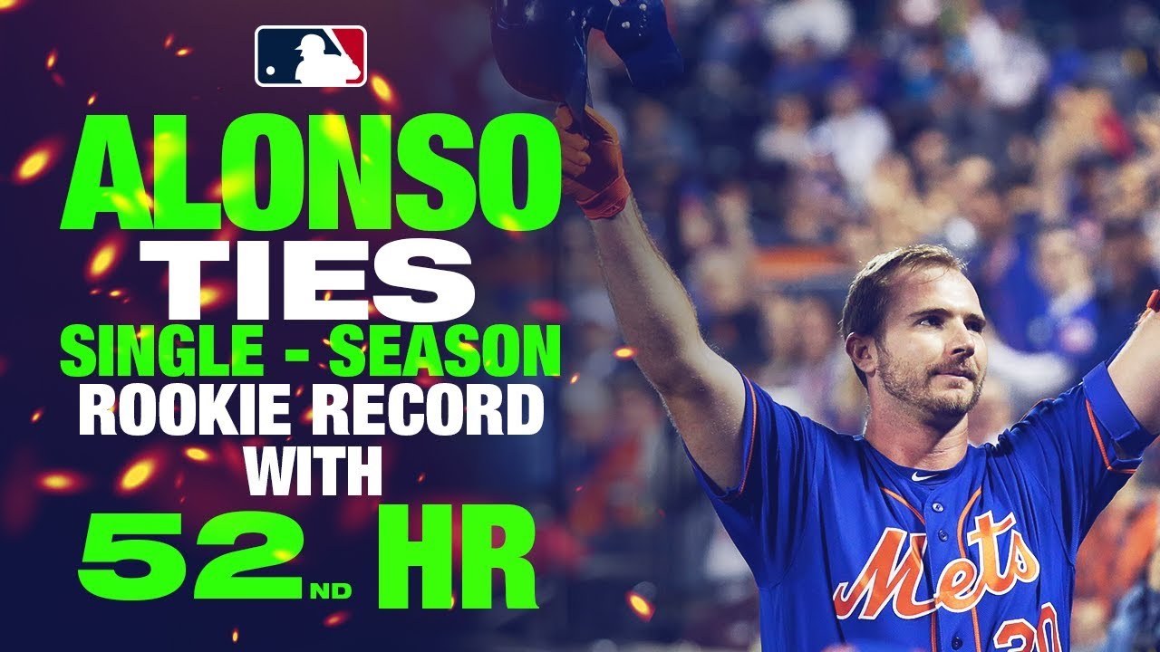 Mets Pete Alonso's 52nd homer ties Yankees Aaron Judge's rookie record