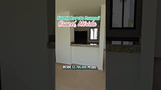🏡 Modelo A en promoción dentro de Santa Loreto Zamná#Merida #CasaEnMerida #SantaLoreto #Zamna