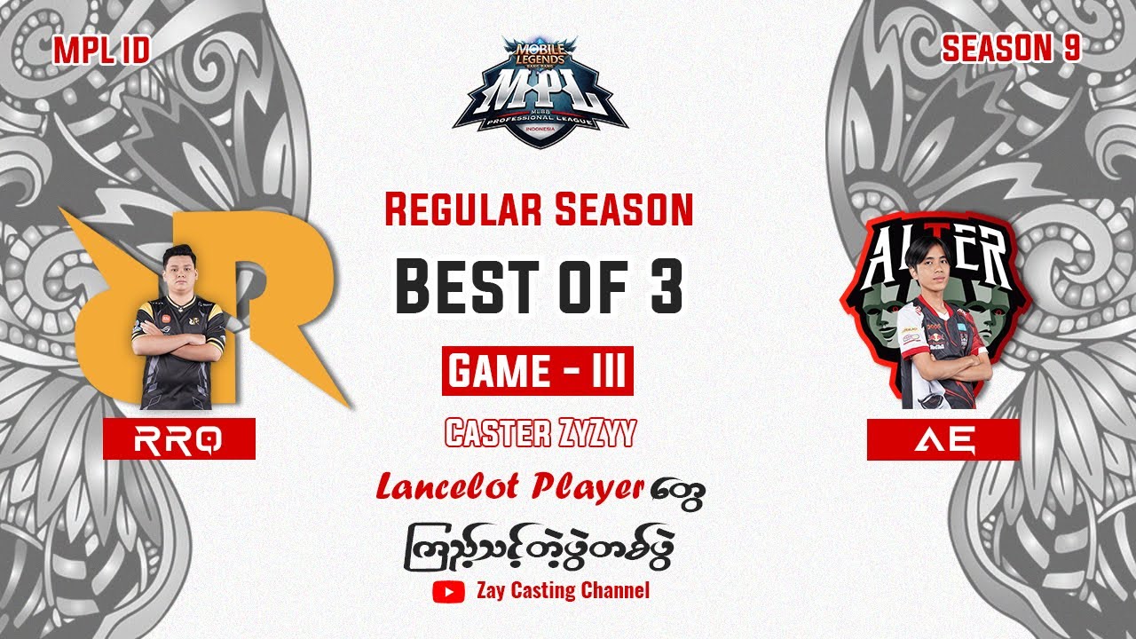 [Game  - 3] RRQ HOSHI vs ALTER EGO MPL ID Season 9