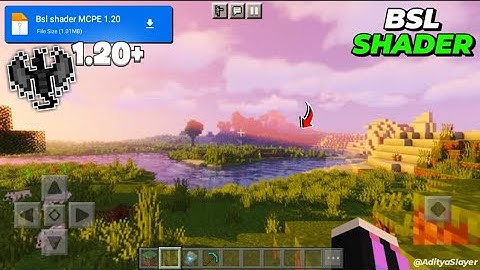 Bsl Shader for Minecraft PE - 1.20 😍 | Render Dragon - [ 100% Working ]