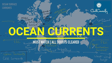 OCEAN CURRENTS || Types, Circulation Patterns, Theories, Mapping & much more