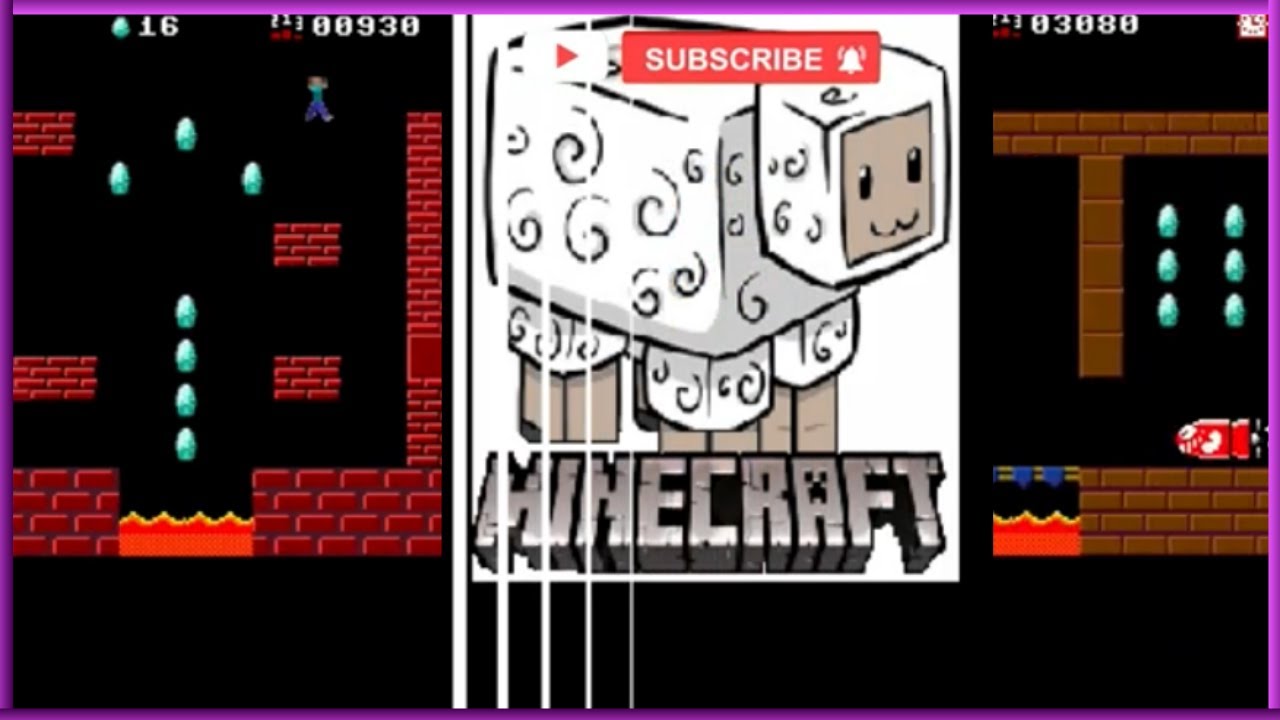 SUPER MINECRAFT BROS (2009) MOBILE JAVA GAMES GAMEPLAY GAMELOFT Nostalgia Old Games