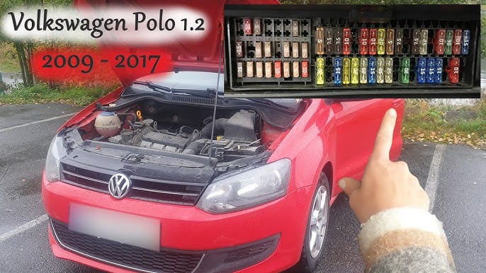 Original VW Polo 6R 6C Heckklappenverkleidung Heckklappe Abdeckung 6R