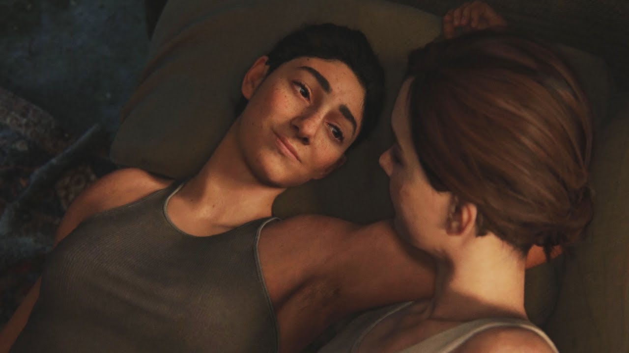 The Last of Us 2 - All Ellie And Dina Scenes - YouTube.