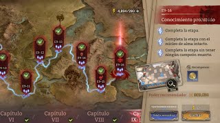 Campaña experto  E9-16 con 3 estrellas 🤩