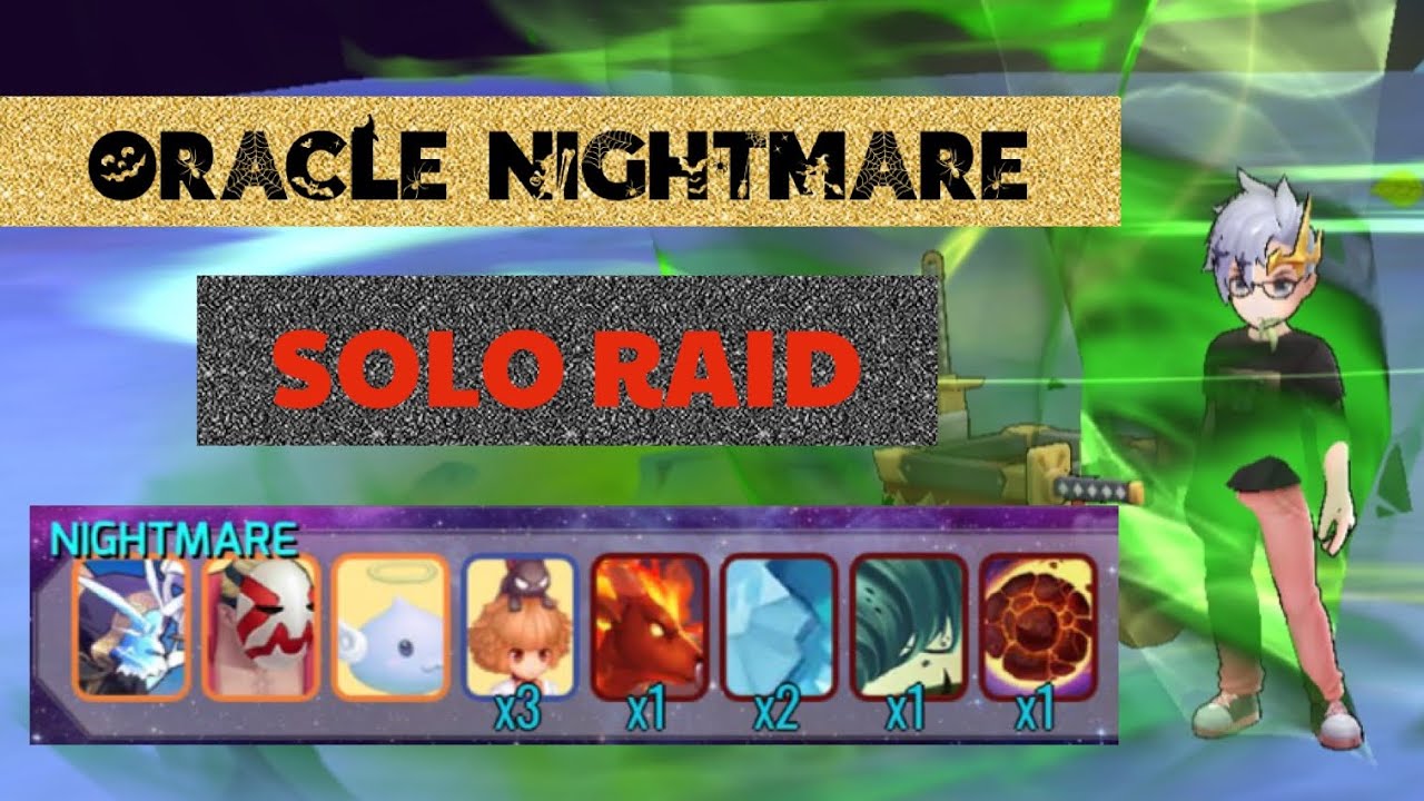 Oracle Dungeon (Nightmare) SOLO Raid feat. Low Tier Nogu (3x Loli xD)