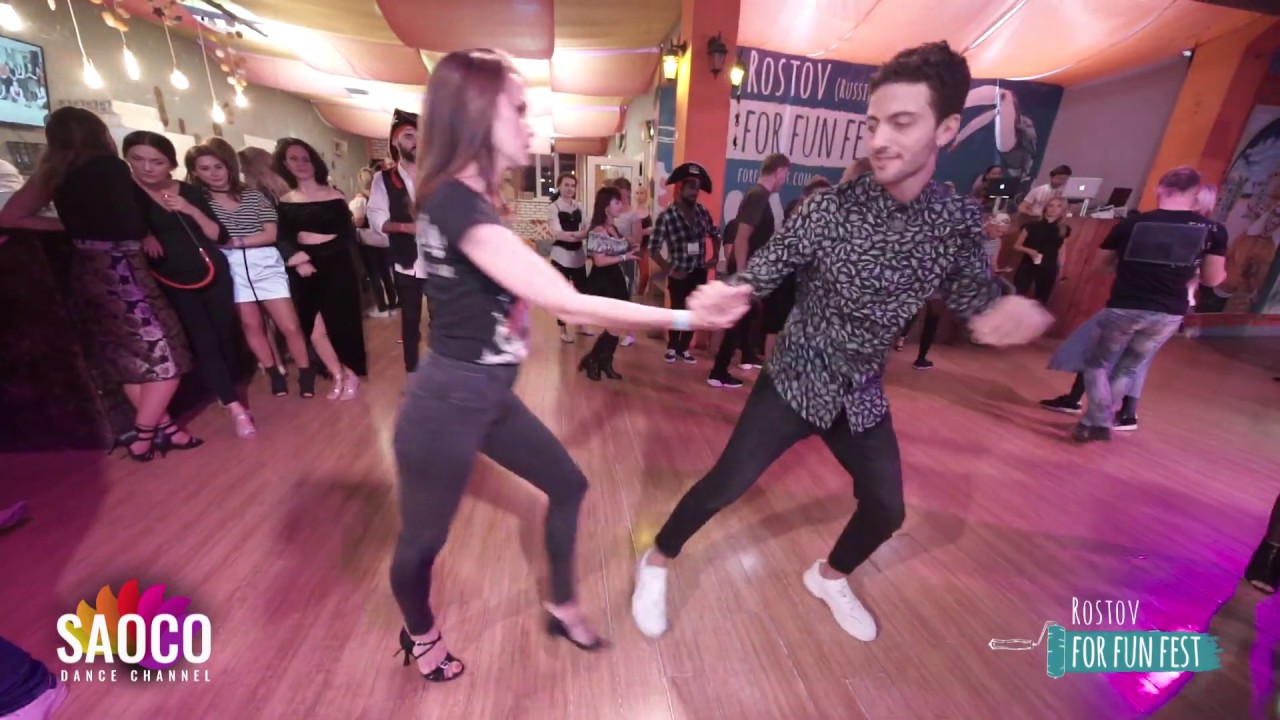 Sergey Gazaryan and Anna Krylova Salsa Dancing at Rostov For Fun Fest (Russia), Friday 01.11.2019