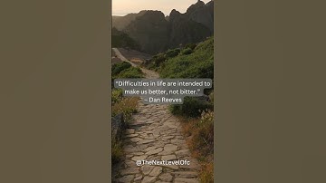 “Difficulties in life are intended to make us better, not bitter ” – Dan Reeves