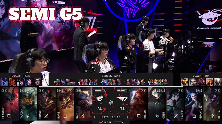T1 vs AL - Game 5 | Lower Final LoL MSI 2025 Main Stage | T1 vs Anyone's Legend G5 full