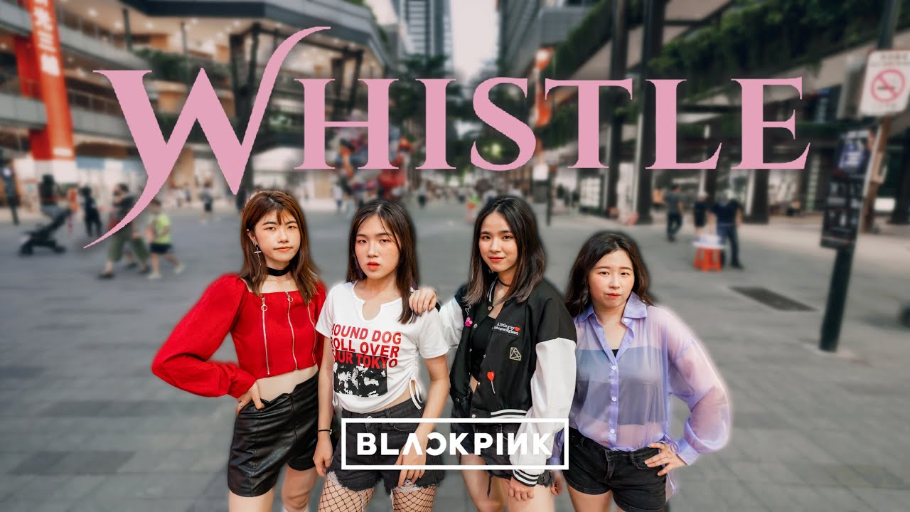 [KPOP IN PUBLIC | ONE TAKE]BLACKPINK 블랙핑크 - WHISTLE Dance Cover by BlueMoon from Taiwan