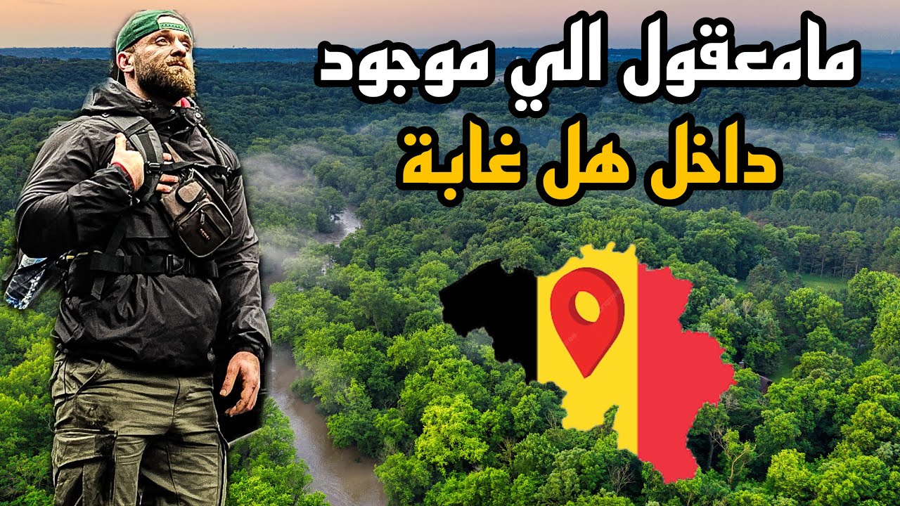 داخل قلب غابات 🌳 بلجيكا 🇧🇪 انصدمت بل موجود