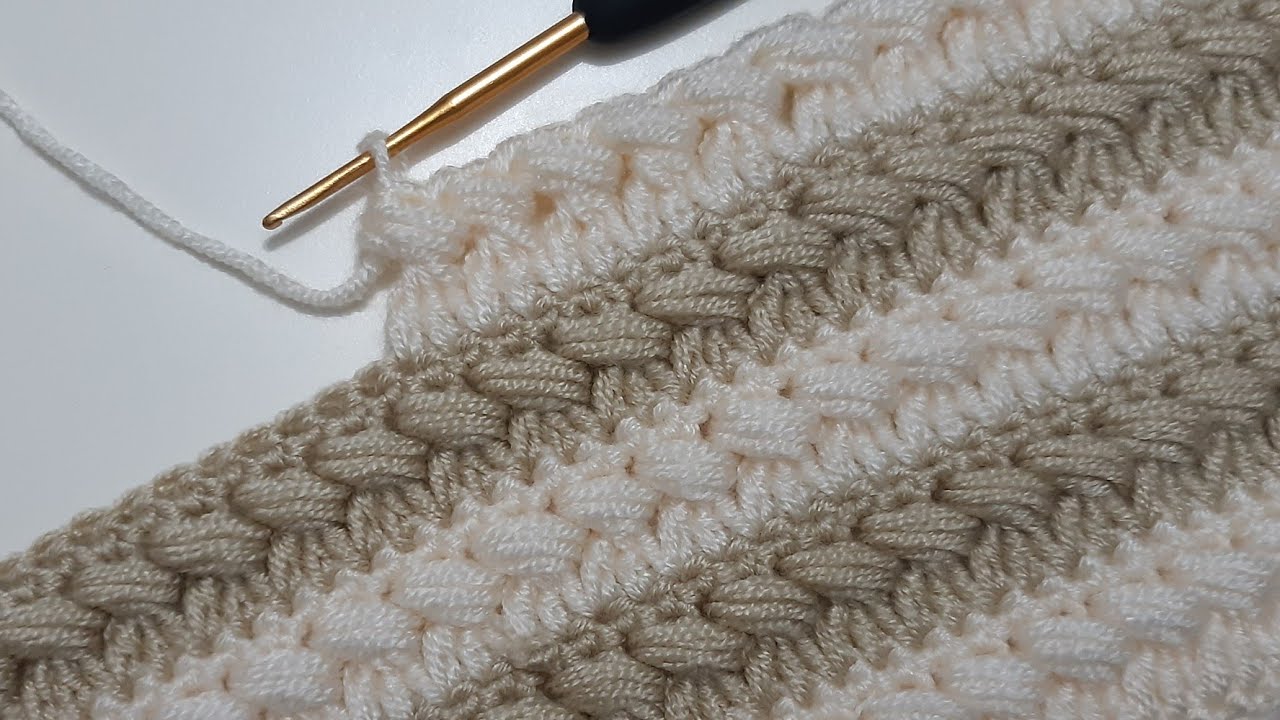 Tığ işi dolgulu örgü modeli / yelek, hırka, atkı, bere modelleri