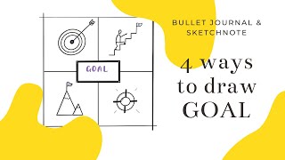 4 Ways To Draw Goal Doodle With Me