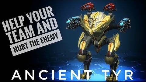 War Robots, Trying out the Ancient Tyr from operations,  needs leveled up a bit more tho.