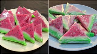 Not your average ice cake‼️ The secret to soft and savory watermelon ice cake🍉✨#icecake screenshot 4
