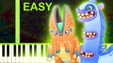 ETHEREAL WORKSHOP | My Singing Monsters - EASY Piano Tutorial