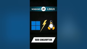 Windows VS Linux :  RAM Usage #windows #linux #ram