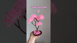 Diy Miniature Cherry blossom Tree #diy#ytshorts#tree#craft