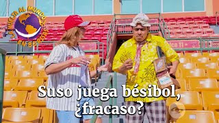 Caro Cruz y Suso juegan béisbol en San Juan, Puerto Rico | La Vuelta al Mundo en 80 risas