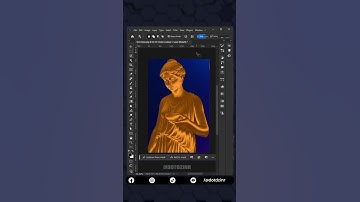 Turn Objects to GOLD in Photoshop! #Shorts #photoshop #tutorial