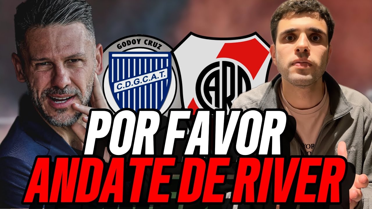 ANDATE, POR FAVOR ANDATE!!! | GODOY CRUZ 2 RIVER 1 - YouTube