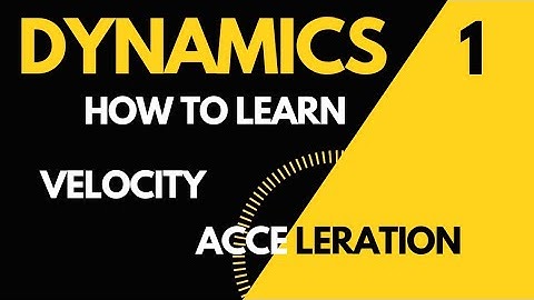 DYNAMICS( गति विज्ञान )| B.Sc(Maths)| Introduction | Velocity & Acceleration (वेग व त्वरण).@Jeet Sir