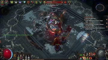 Path Of Exile | 3.21 | Shield Crush Juggernaut | Altered Distant Memory Boss Fight